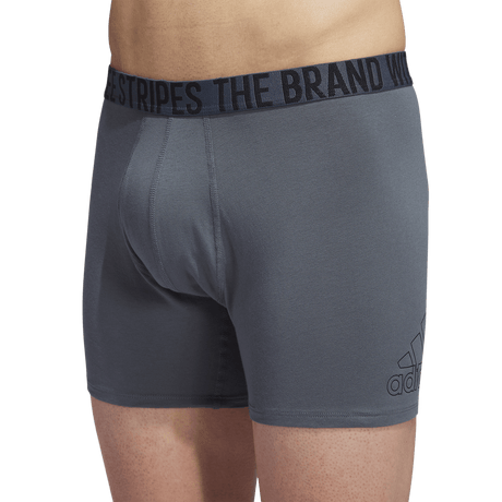 adidas Men's Stretch Cotton 4-Pack Boxer Brief Mens Apparel Underwear