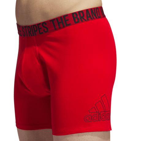 adidas Men's Stretch Cotton 4-Pack Boxer Brief Mens Apparel Underwear