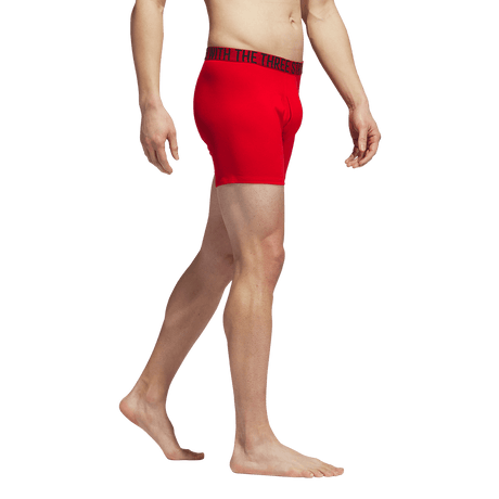 adidas Men's Stretch Cotton 4-Pack Boxer Brief Mens Apparel Underwear