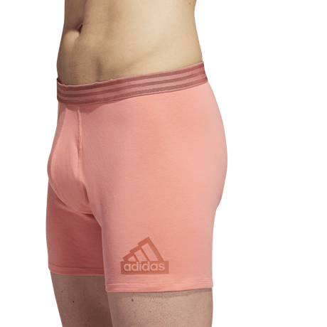 adidas Men's Stretch Cotton 4-Pack Boxer Brief Mens Apparel Underwear