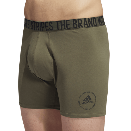 adidas Men's Stretch Cotton 4-Pack Boxer Brief Mens Apparel Underwear