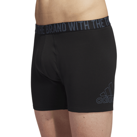 adidas Men's Stretch Cotton 4-Pack Boxer Brief Mens Apparel Underwear
