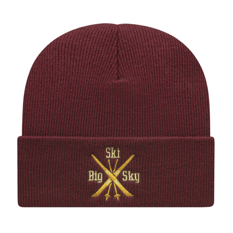 Cap America Knit Cap with Cuff Unisex Accessories Hats & Caps