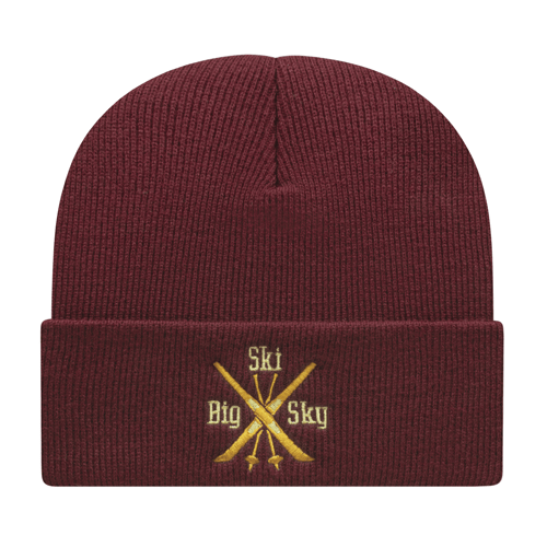 Cap America Knit Cap with Cuff Unisex Accessories Hats & Caps