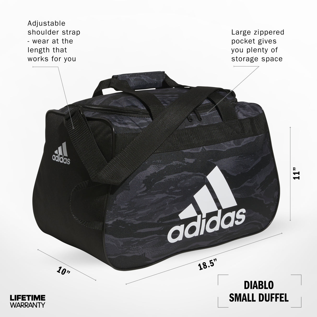 adidas Diablo Small Duffel Unisex Accessories Bags & Backpacks