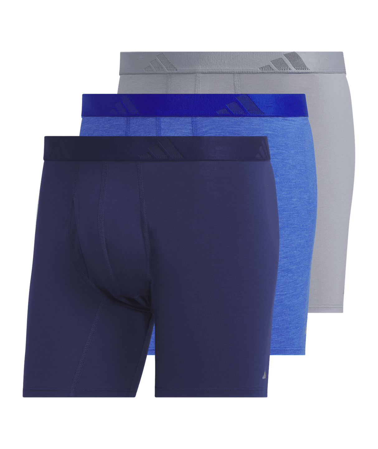 adidas Men's Luxe Comfort 3-Pack Boxer Brief Mens Apparel Underwear