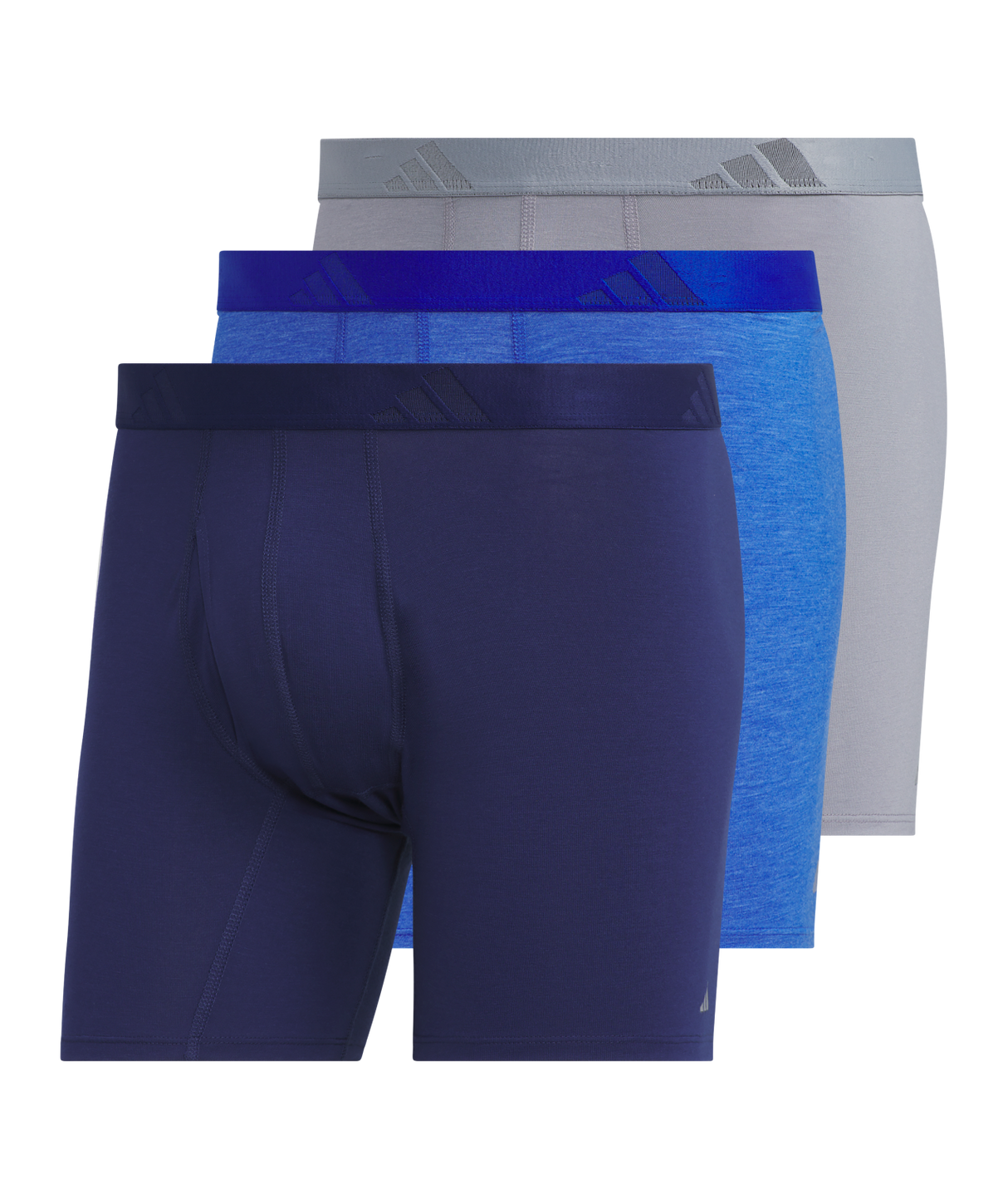 adidas Men's Luxe Comfort 3-Pack Boxer Brief Mens Apparel Underwear