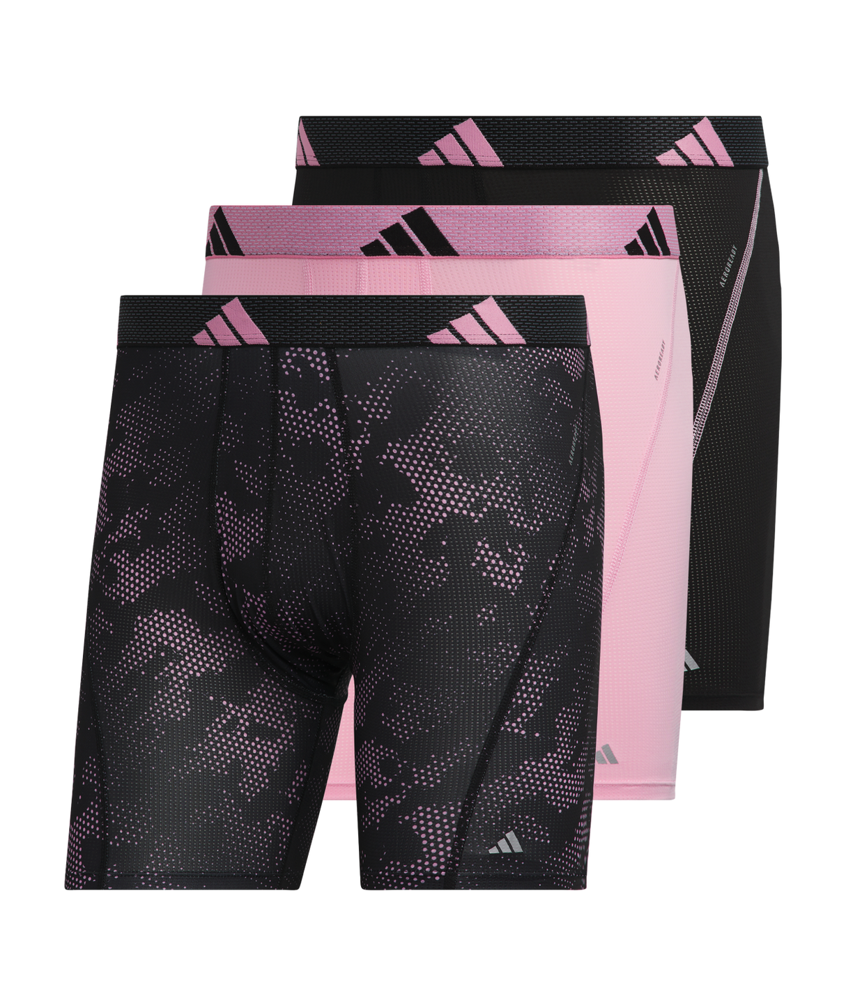 adidas Men's Performance Mesh Graphic 3-Pack Boxer Brief-1