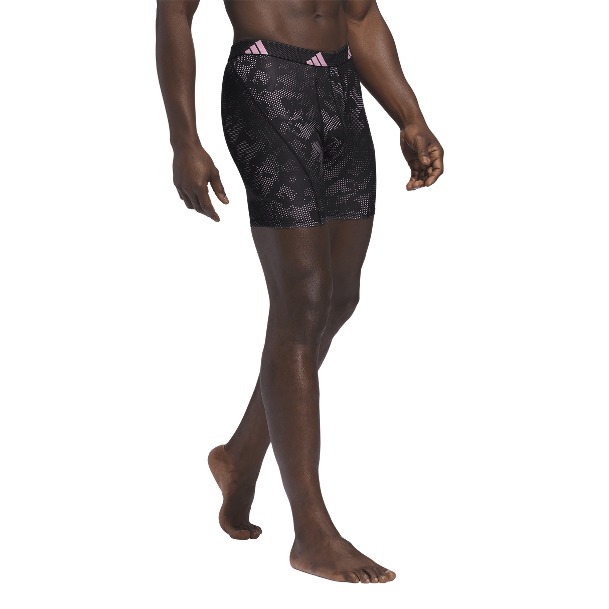 adidas Men's Performance Mesh Graphic 3-Pack Boxer Brief Mens Apparel Underwear