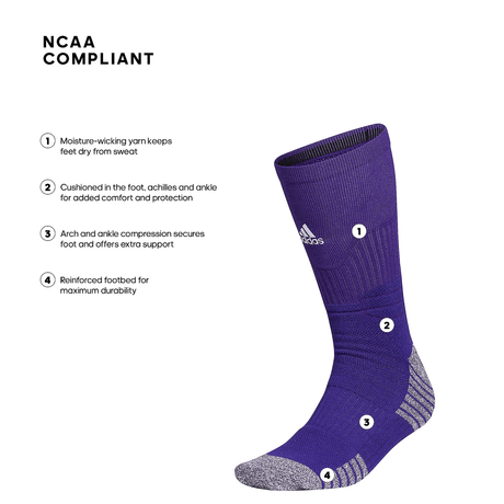 adidas 5-Star Team Cushioned Crew Socks Unisex Accessories Socks