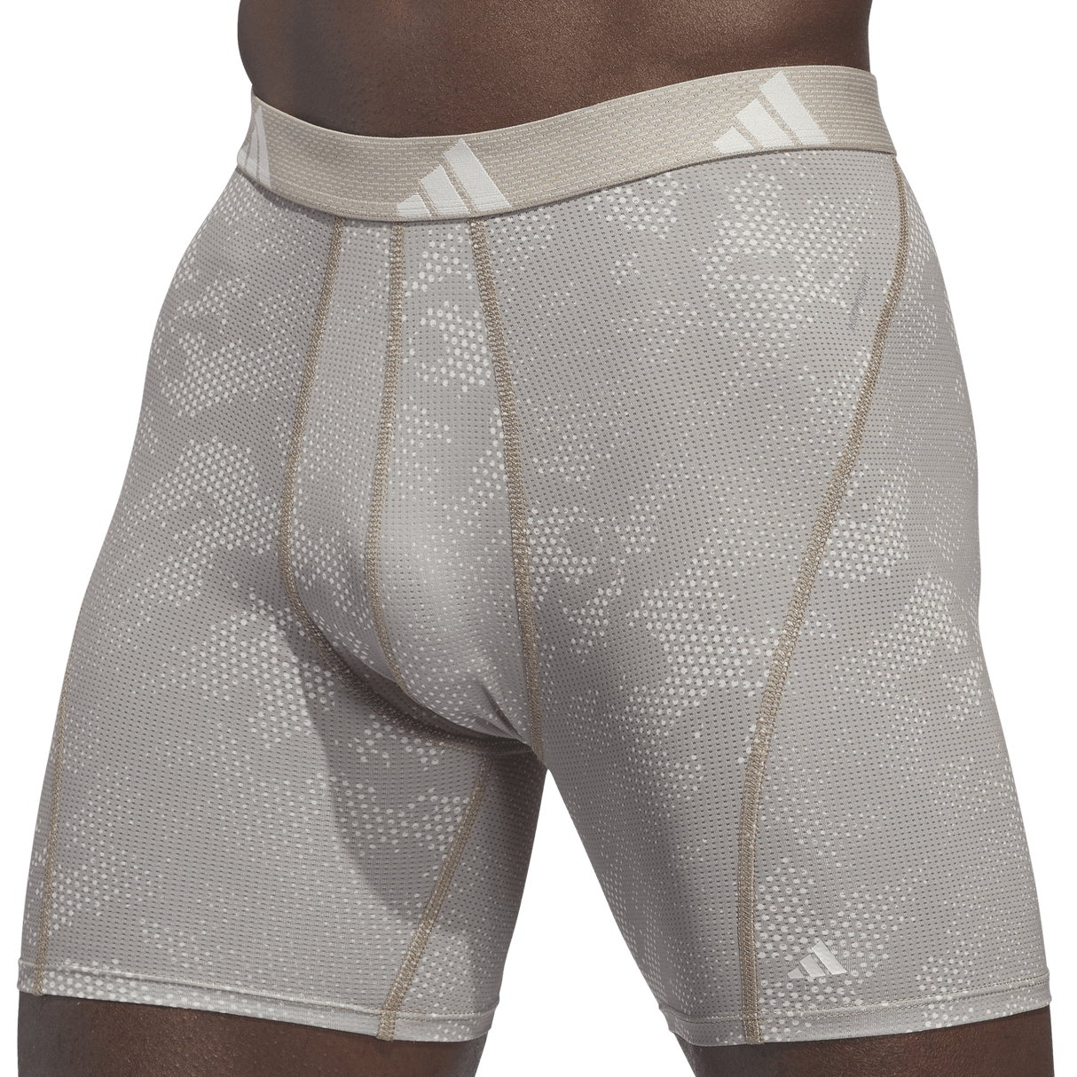 adidas Men's Performance Mesh Graphic 3-Pack Boxer Brief-3