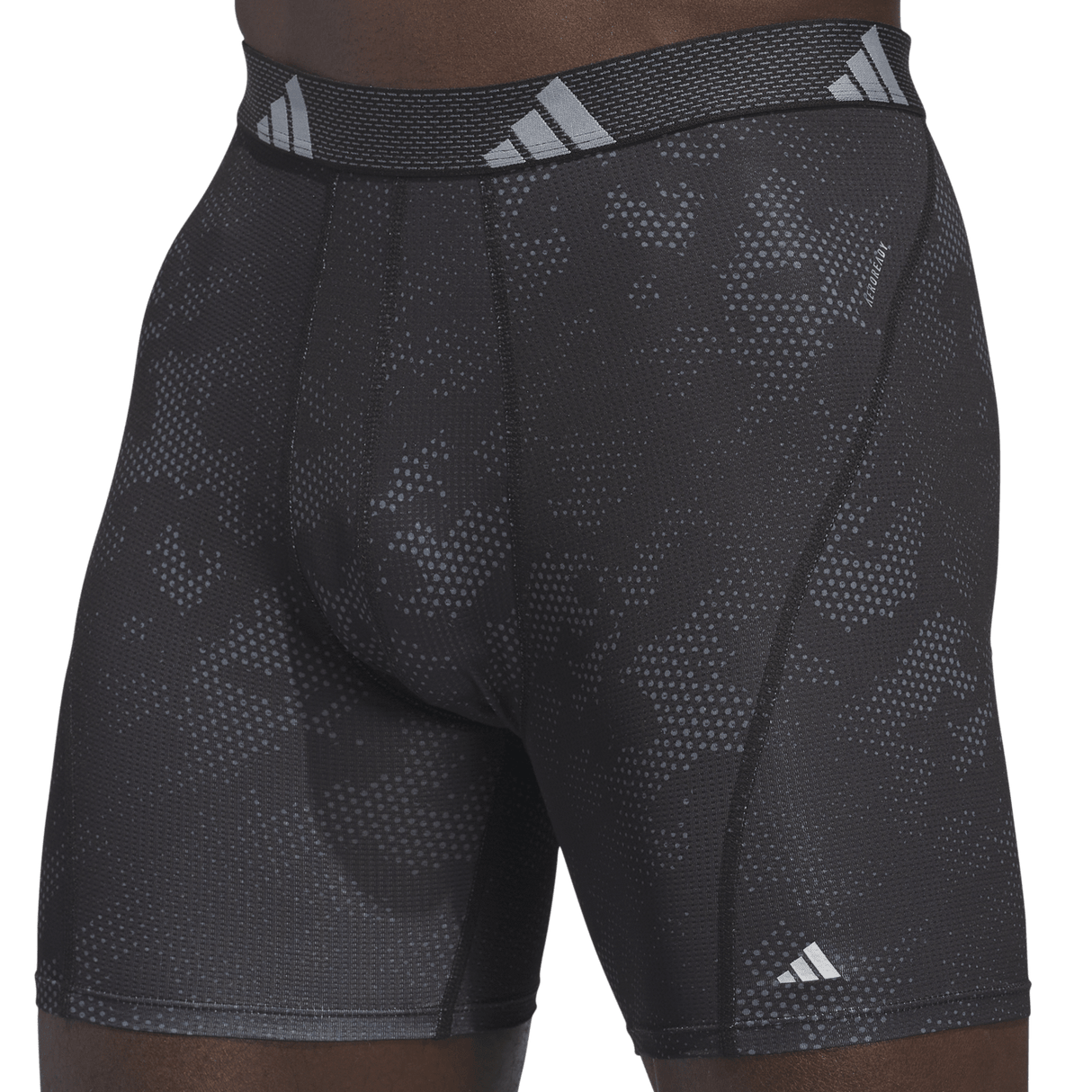 adidas Men's Performance Mesh Graphic 3-Pack Boxer Brief Mens Apparel Underwear