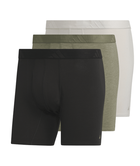 adidas Men's Luxe Comfort 3-Pack Boxer Brief Mens Apparel Underwear