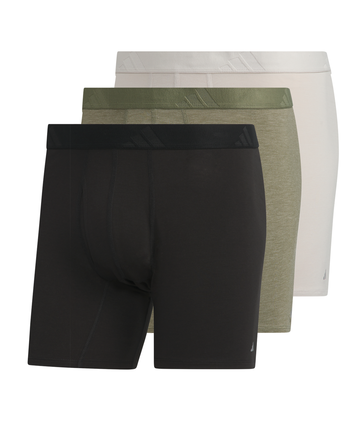 adidas Men's Luxe Comfort 3-Pack Boxer Brief Mens Apparel Underwear