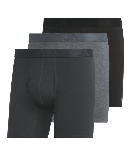 adidas Men's Luxe Comfort 3-Pack Boxer Brief Mens Apparel Underwear