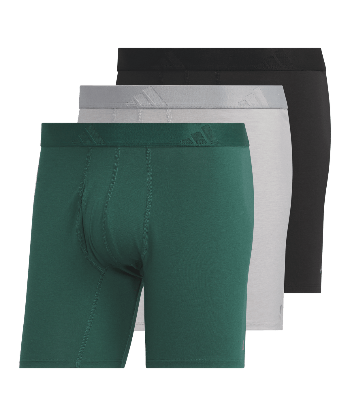 adidas Men's Luxe Comfort 3-Pack Boxer Brief Mens Apparel Underwear