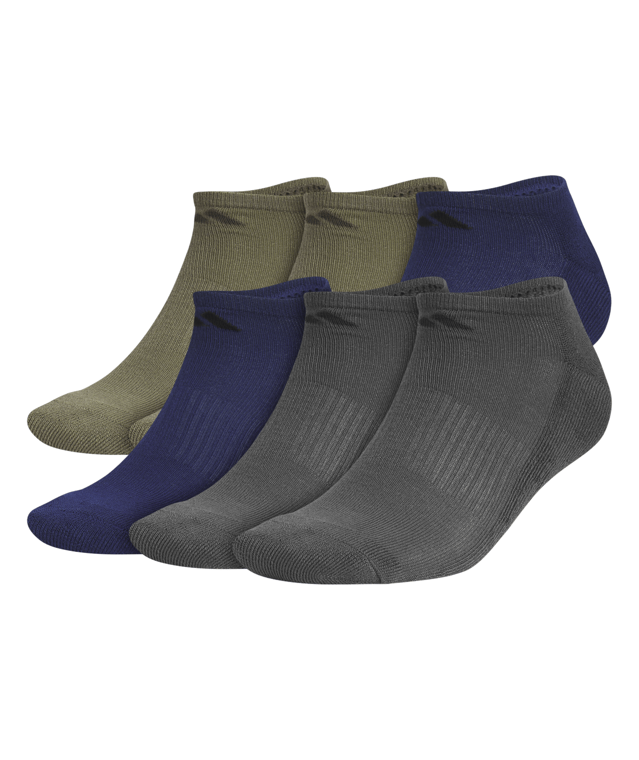 adidas Men's Athletic Cushioned No Show Socks 3 Pairs Unisex Accessories Socks