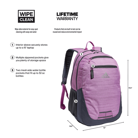 adidas Foundation 6 Backpack Unisex Accessories Bags & Backpacks