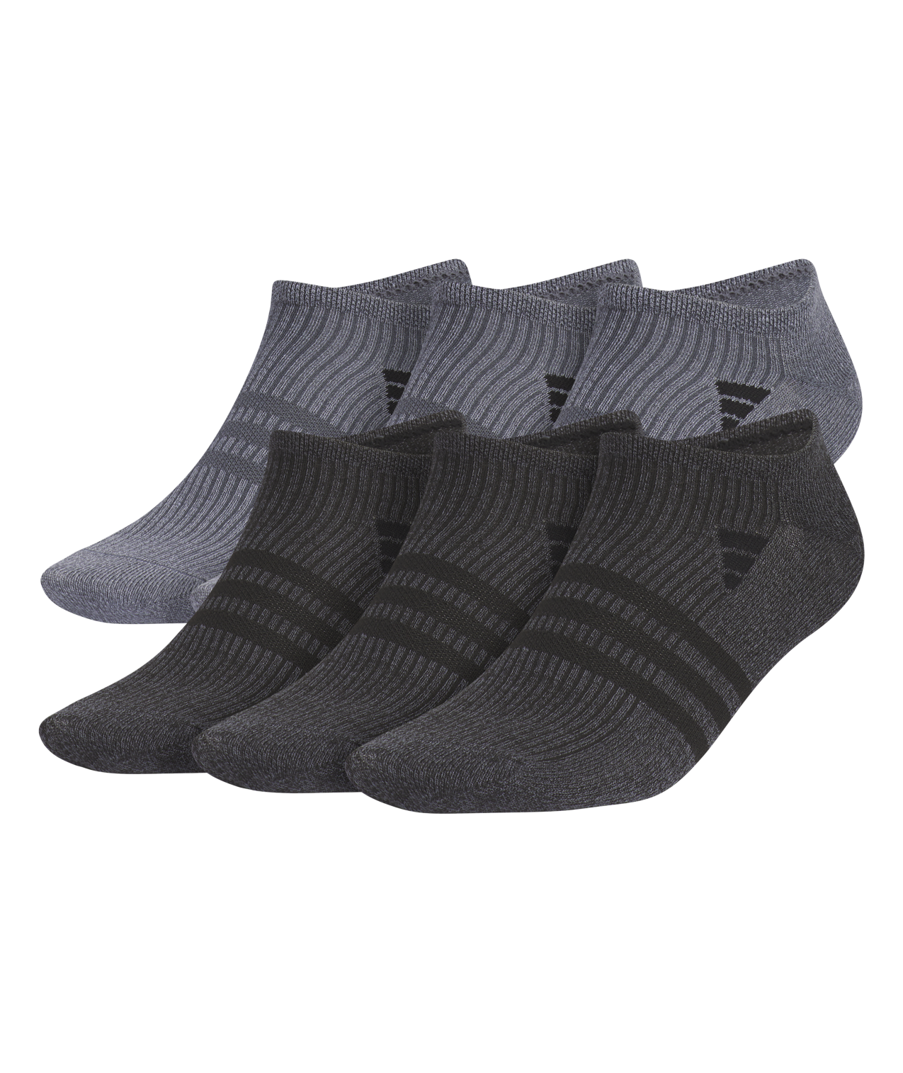 adidas Men's Superlite 3.0 No Show 3 Pairs Unisex Accessories Socks