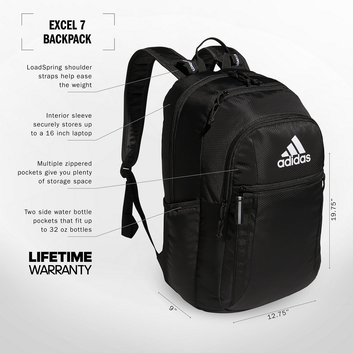 adidas Excel 7 Backpack-2