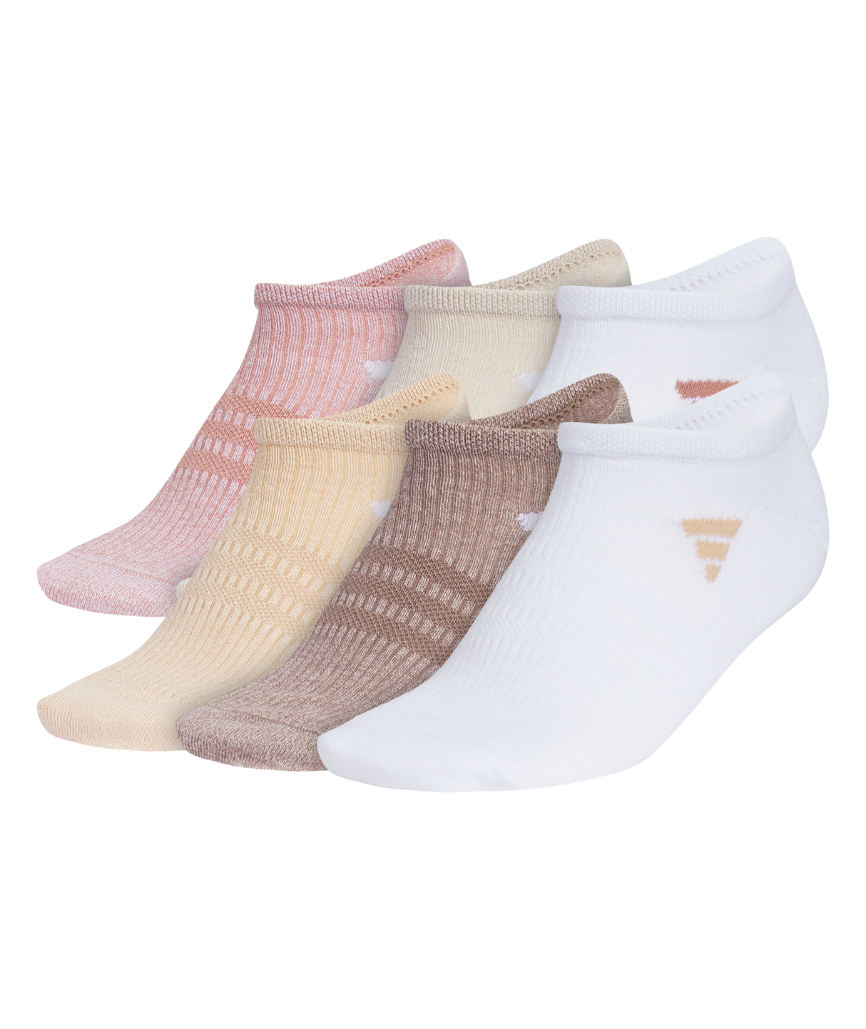 adidas Women's Superlite 3.0 No Show Socks (6-Pack)-1