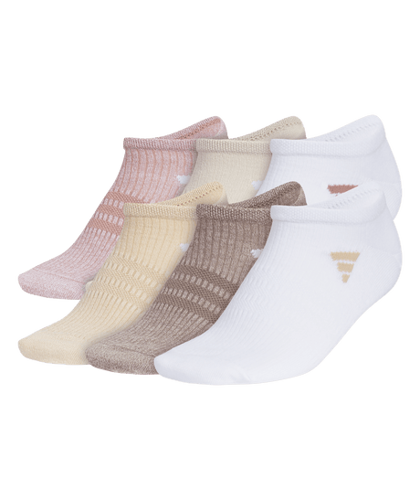 adidas Women's Superlite 3.0 No Show Socks 6-pairs Unisex Accessories Socks