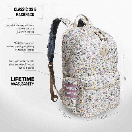 adidas Classic 3S 5 Backpack Unisex Accessories Bags & Backpacks