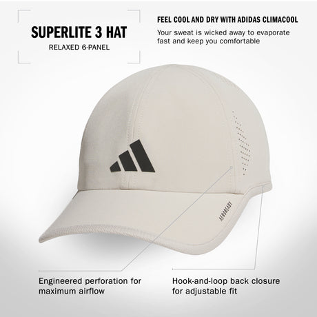 adidas Men's Superlite 3 Hat Unisex Accessories Hats & Caps