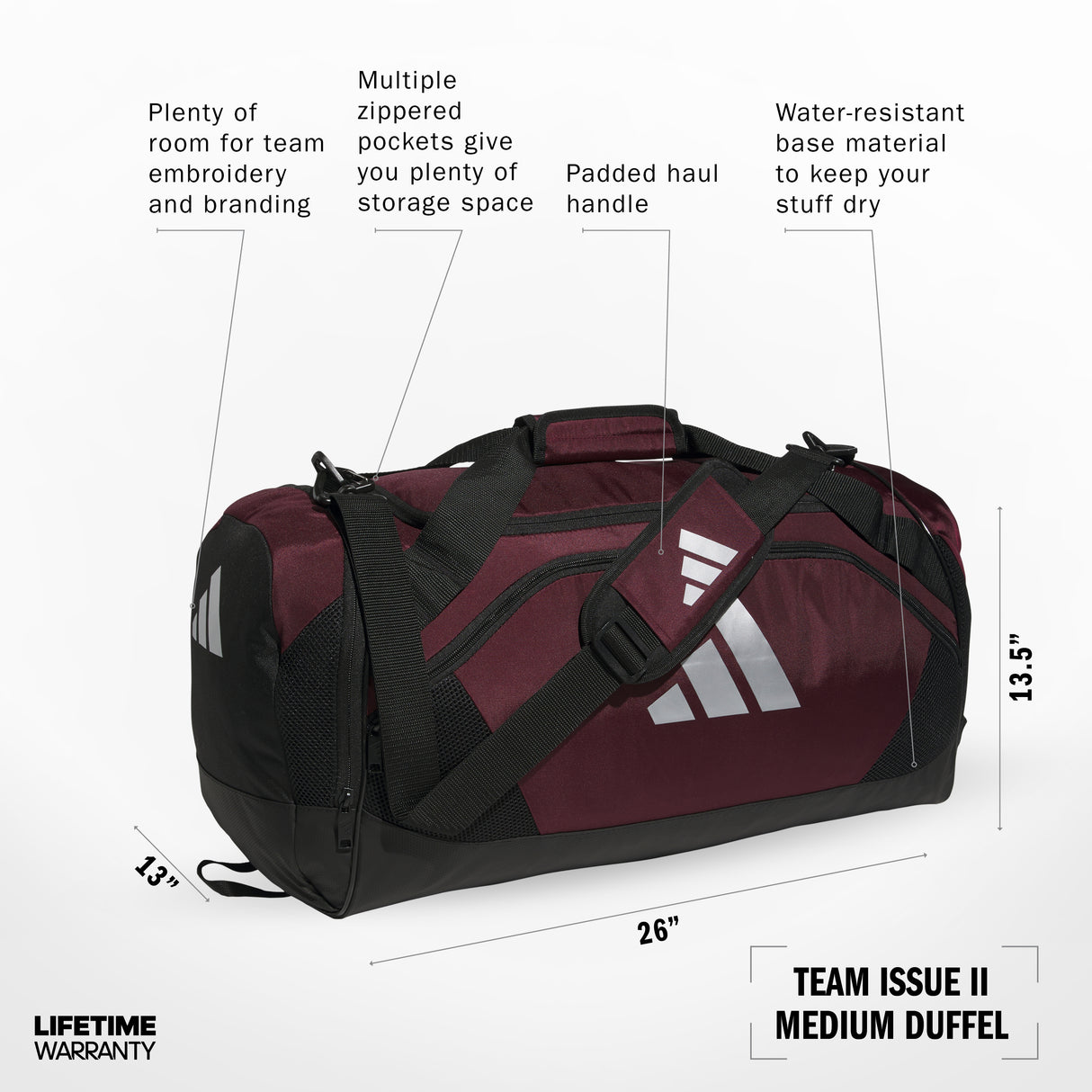 adidas Team Issue II Medium Duffel-2