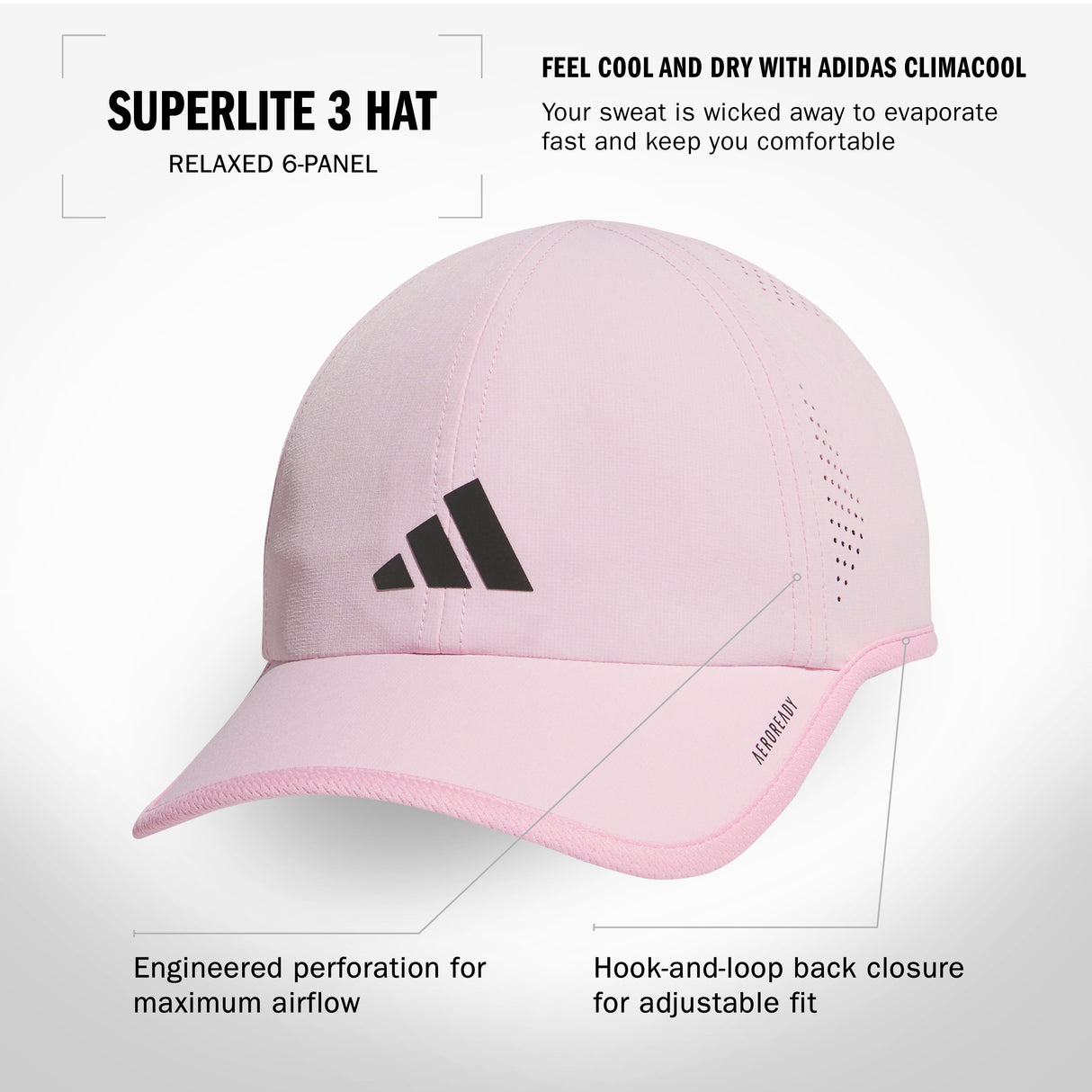 adidas Men's Superlite 3 Hat-2