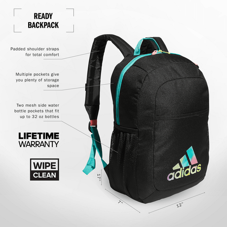 adidas Ready Backpack Unisex Accessories Bags & Backpacks