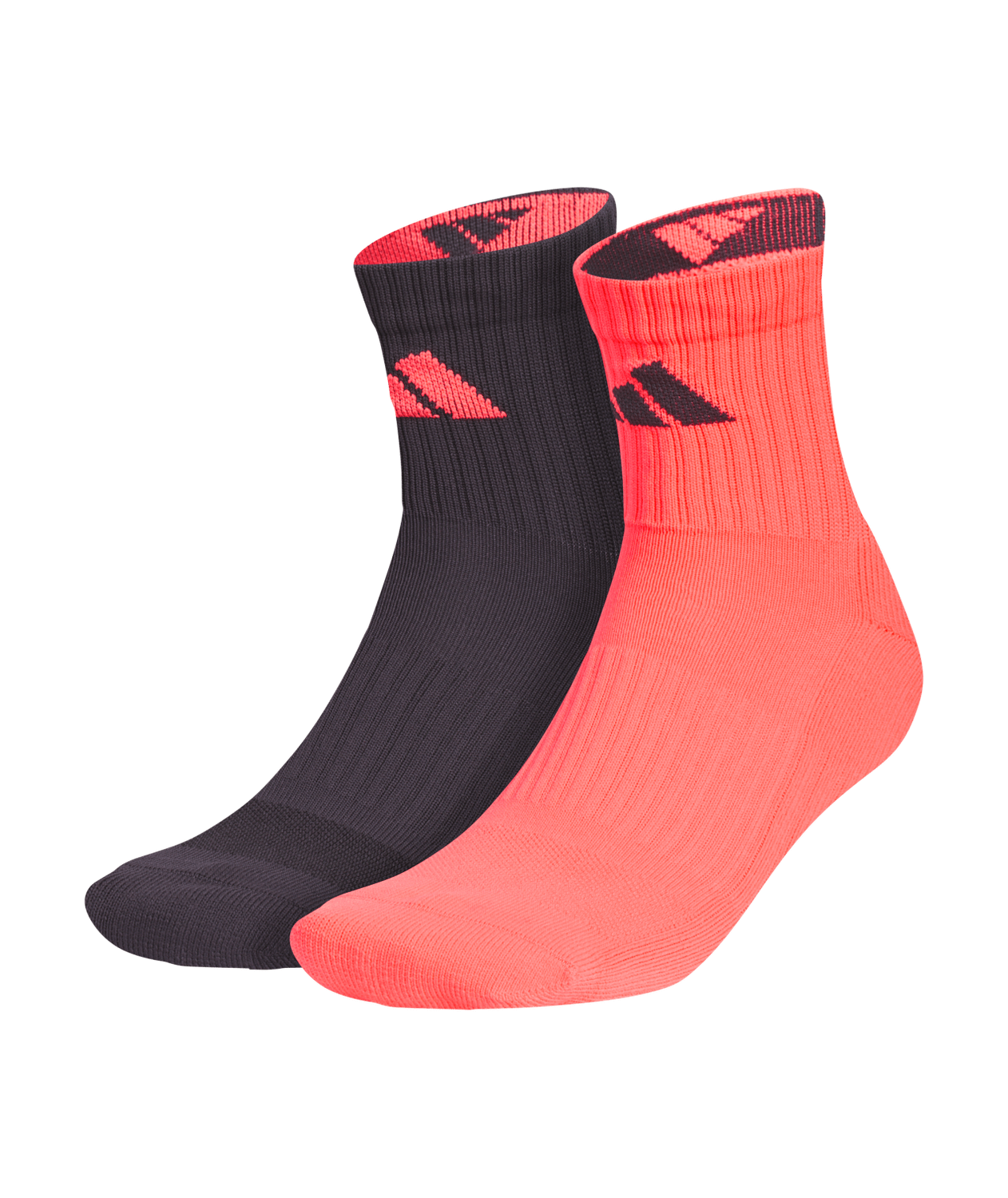 adidas Pure Training 2-Pack High Quarter Socks Unisex Accessories Socks