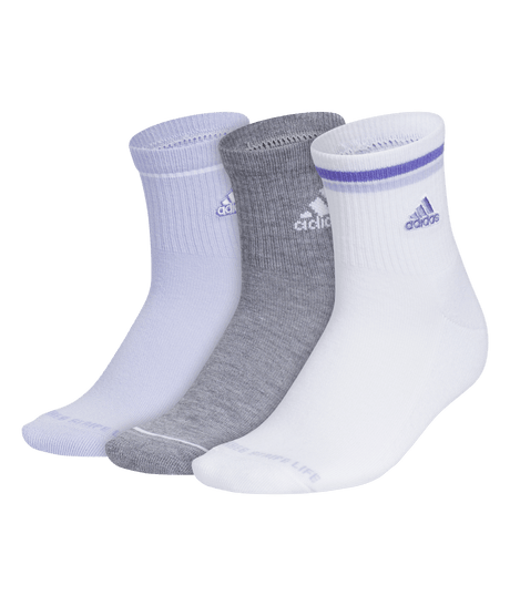 adidas Women's Sport 2.0 High Quarter Socks 3 Pairs Unisex Accessories Socks