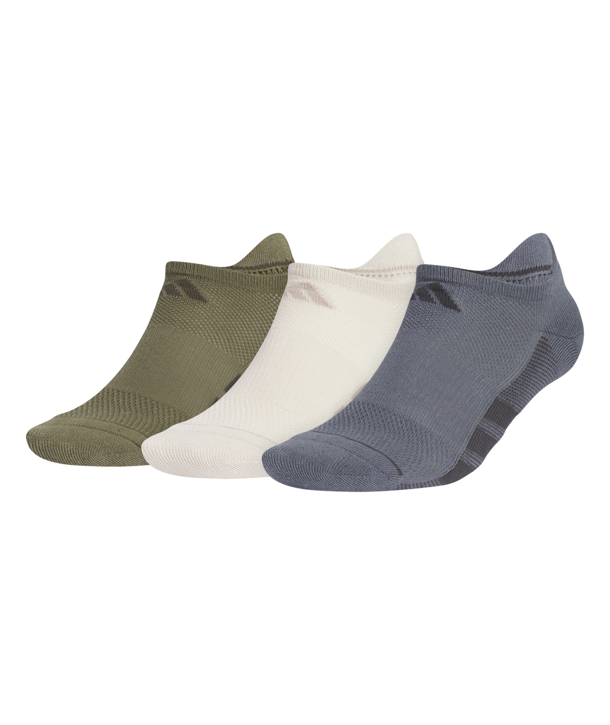 adidas Men's All Day Training 3-Pack No Show Socks Unisex Accessories Socks