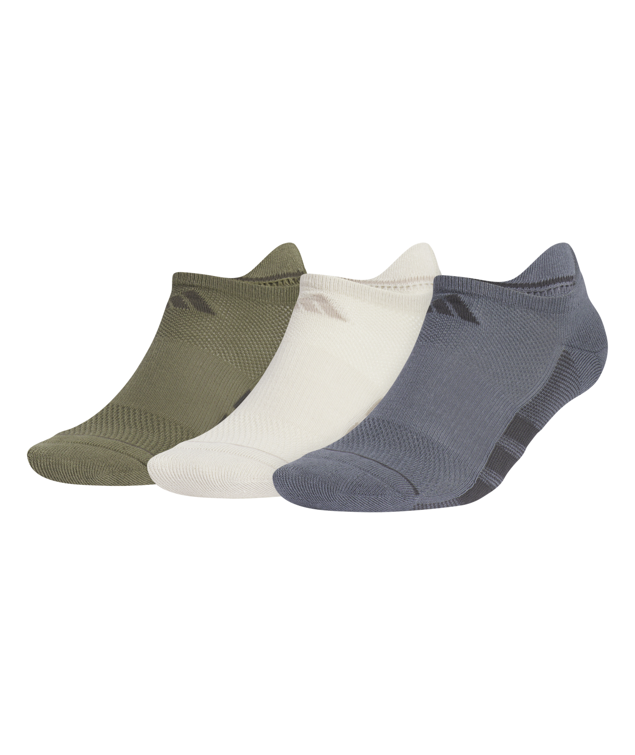 adidas Men's All Day Training 3-Pack No Show Socks Unisex Accessories Socks