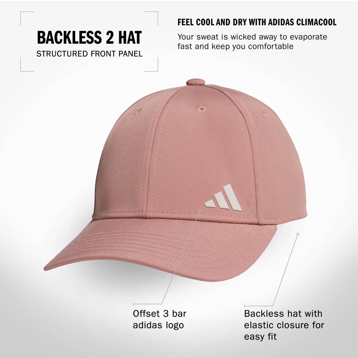 adidas Women's Backless 2 Hat-2