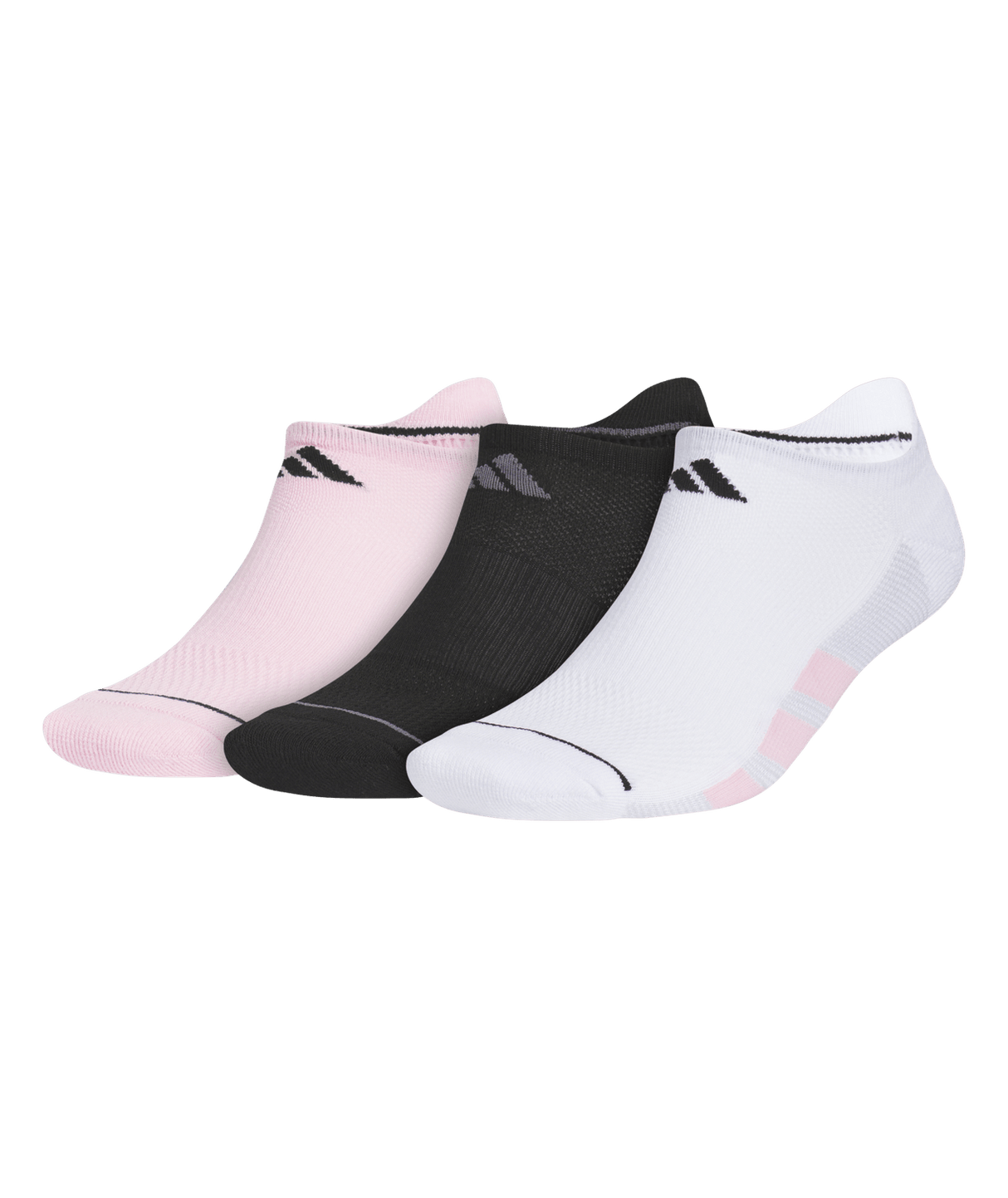 adidas Men's All Day Training 3-Pack No Show Socks Unisex Accessories Socks