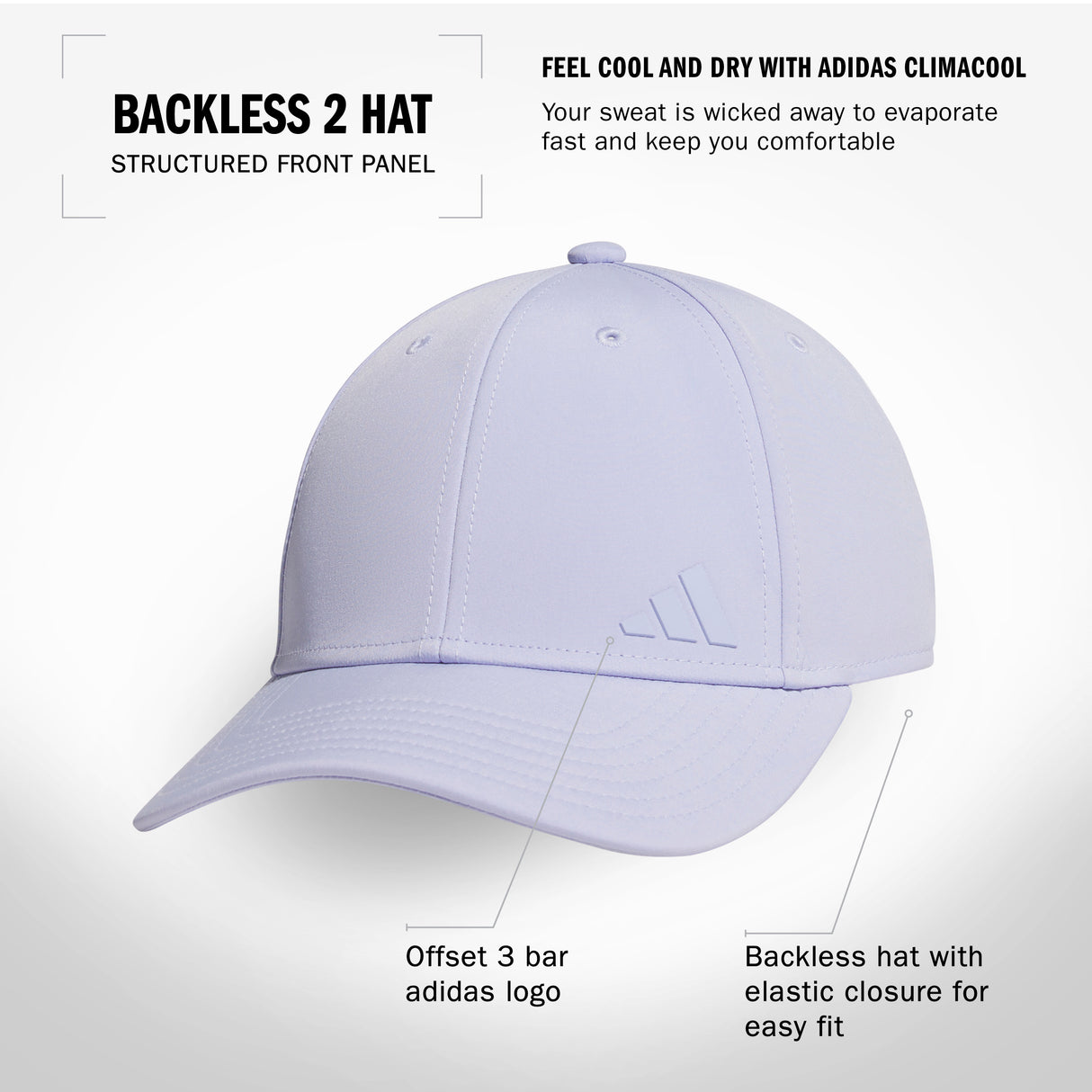 adidas Women's Backless 2 Hat-2