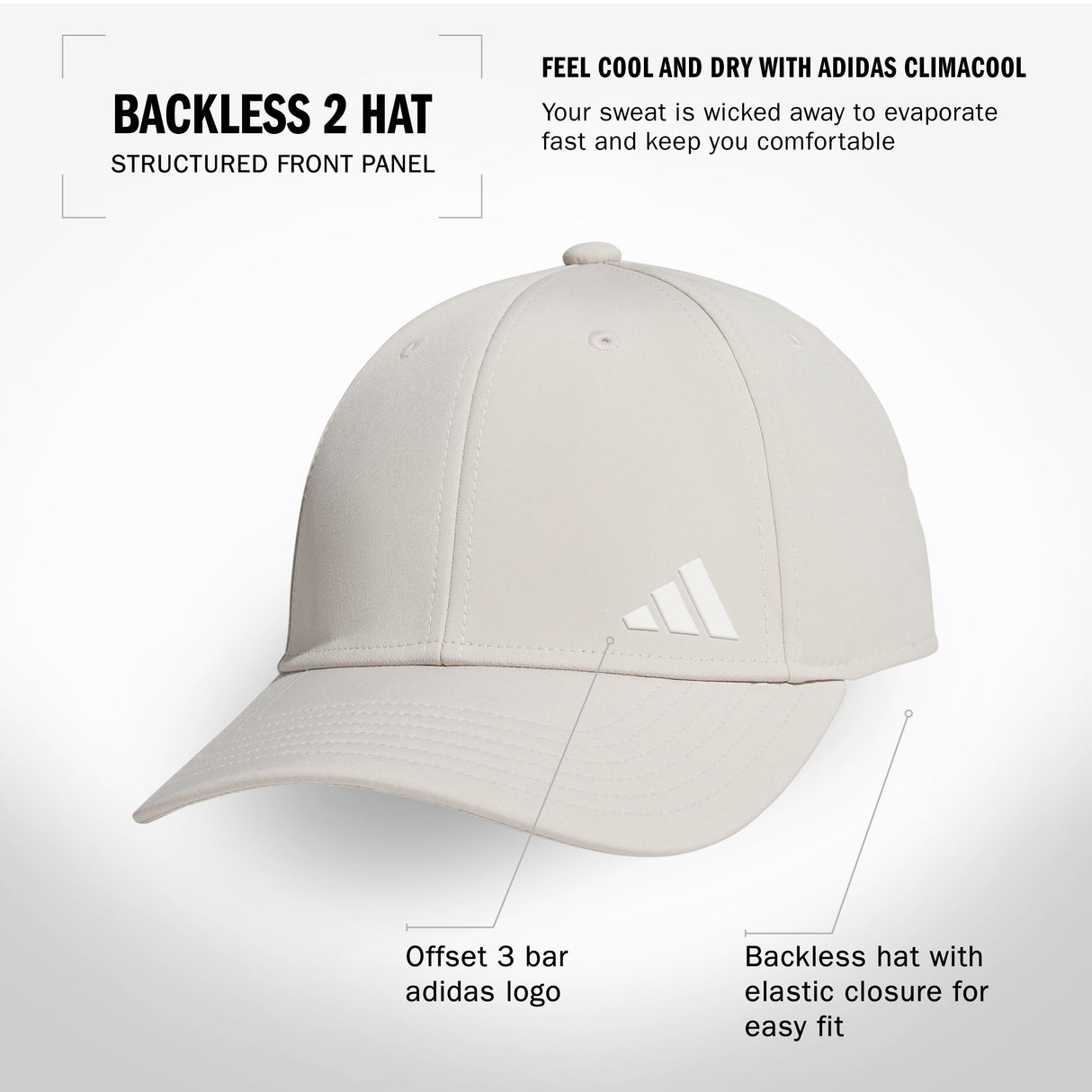 adidas Women's Backless 2 Hat-2