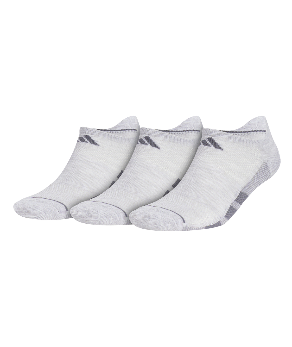 adidas Men's All Day Training 3-Pack No Show Socks Unisex Accessories Socks