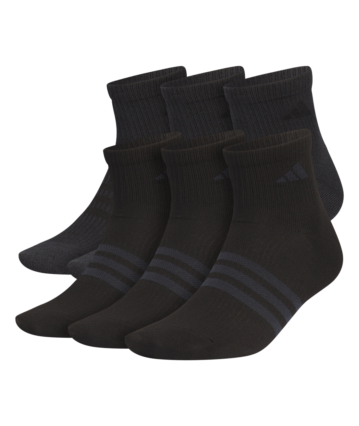 adidas Men's Superlite 3.0 Quarter Socks (3 Pairs)-1