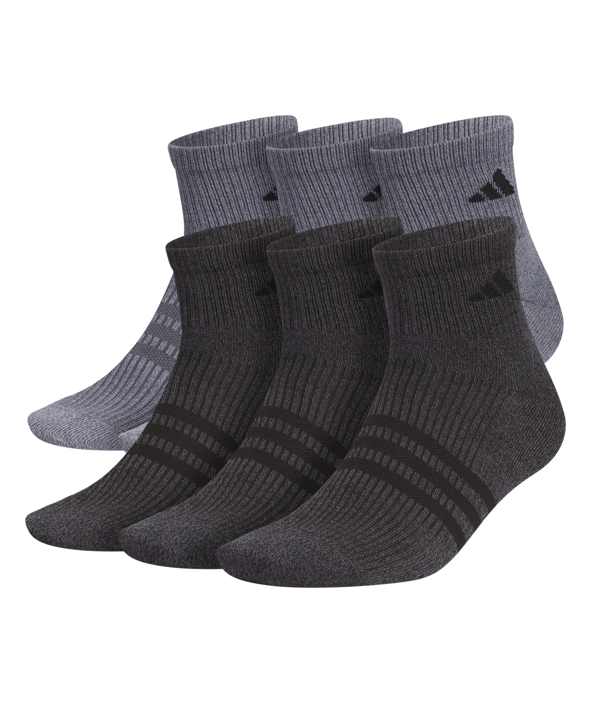 adidas Men's Superlite 3.0 Quarter Socks (3 Pairs)-1