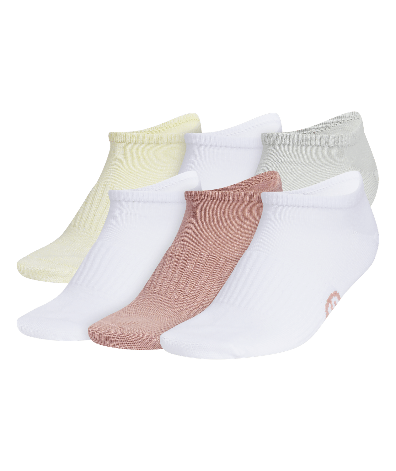 adidas Women's Superlite Classic No Show Sock 6-Pack Unisex Accessories Socks