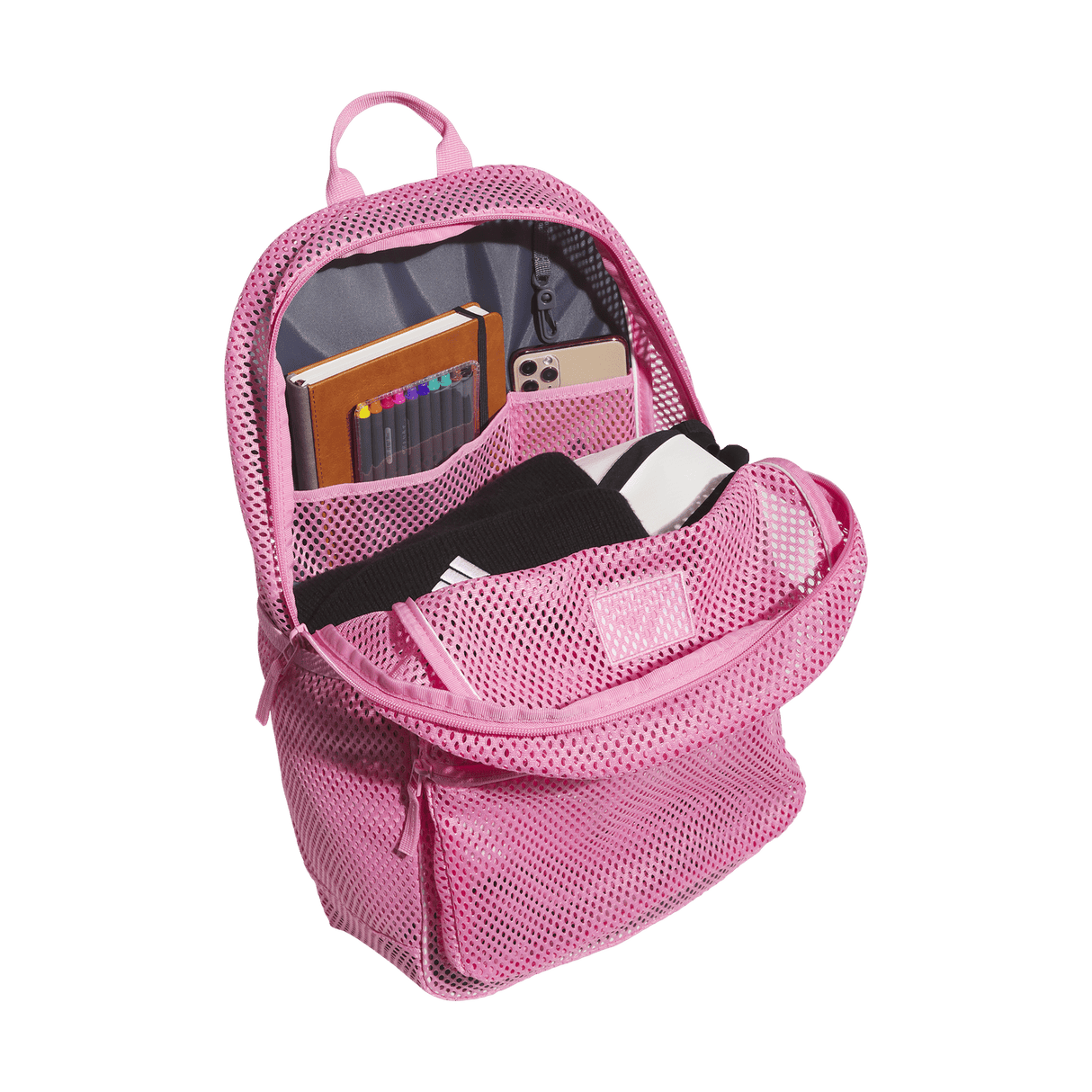 adidas Hermosa II Mesh Backpack Unisex Accessories Bags & Backpacks