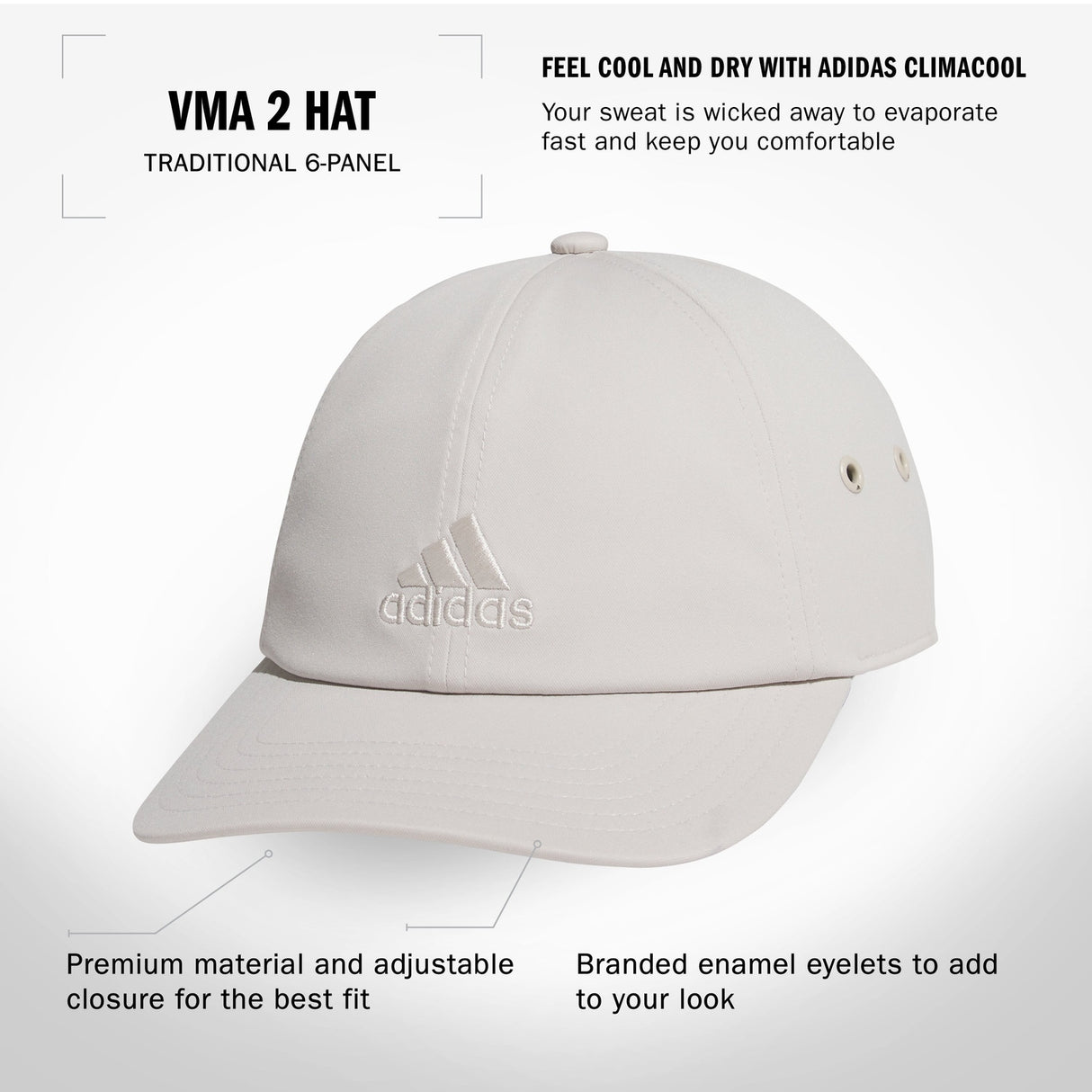 adidas Men's VMA 2 Hat Unisex Accessories Hats & Caps
