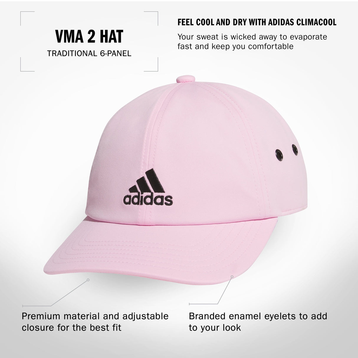 adidas Men's VMA 2 Hat Unisex Accessories Hats & Caps