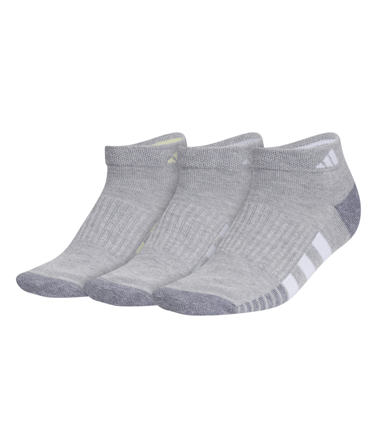 adidas Women's Cushioned 3.0 3-Pack Low Cut Socks Unisex Accessories Socks