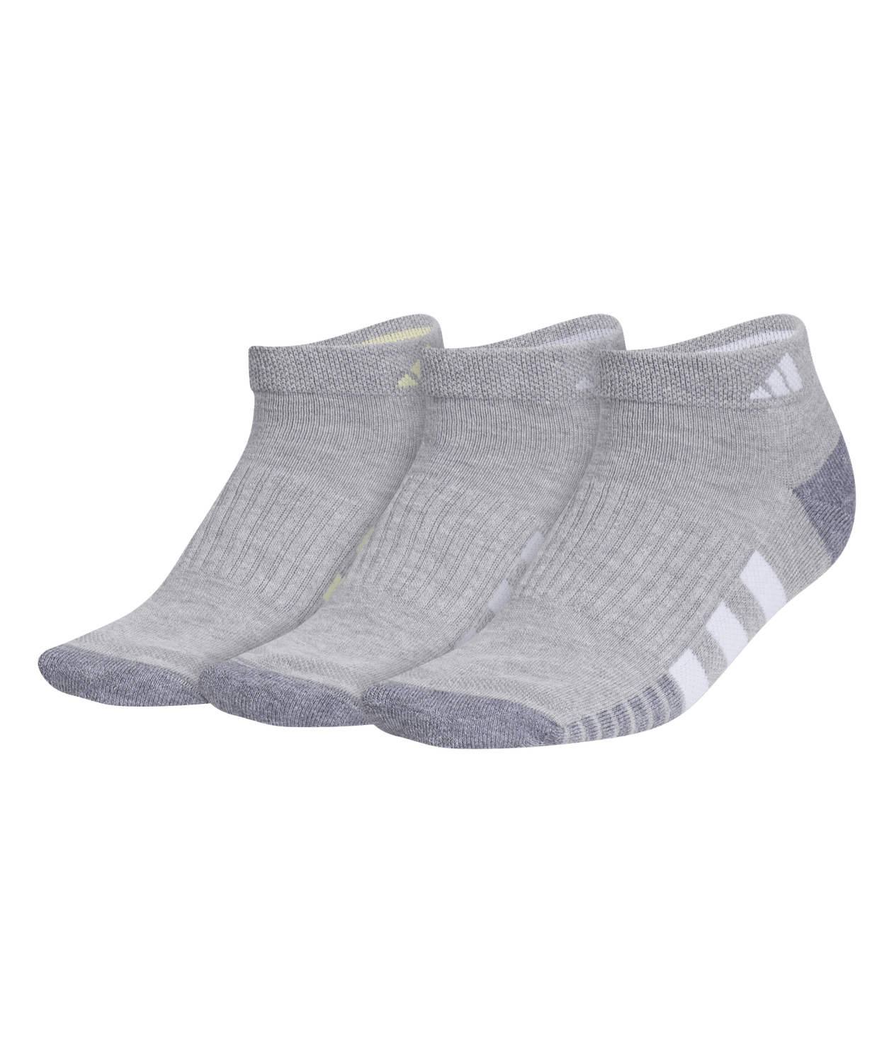 adidas Women's Cushioned 3.0 3-Pack Low Cut Socks Unisex Accessories Socks