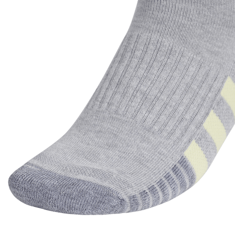 adidas Women's Cushioned 3.0 3-Pack Low Cut Socks Unisex Accessories Socks