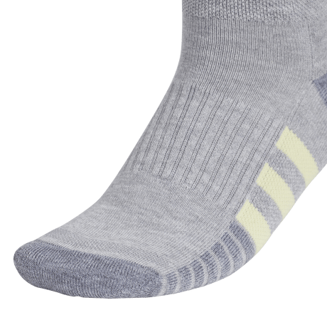 adidas Women's Cushioned 3.0 3-Pack Quarter Socks Unisex Accessories Socks